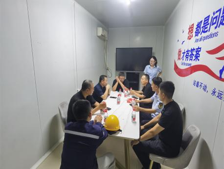 區(qū)應(yīng)急管理局前往隆鑫健達成開展安全執(zhí)法檢查工作