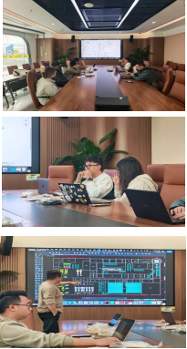 羽成團隊奔赴三只松鼠總部